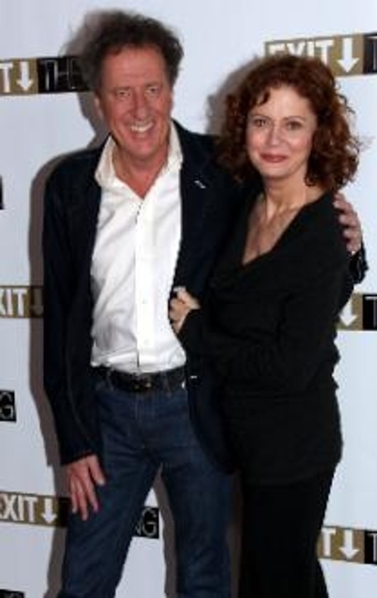 Geoffrey Rush and Susan Sarandon at 