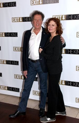 Geoffrey Rush and Susan Sarandon Photo
