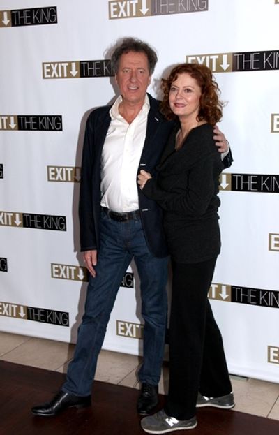 Geoffrey Rush and Susan Sarandon Photo