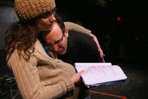 (l to r) Merrie Greenfield (Nina) and Joe Dempsey (Marsden) @ BroadwayWorld (l to r) Merrie Greenfield (Nina) and Joe Dempsey (Marsden) Photo
