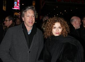 Bernadette Peters with her date Richard

 Photo