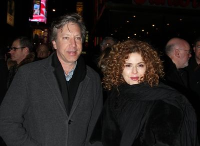 Bernadette Peters with her date Richard

 Photo