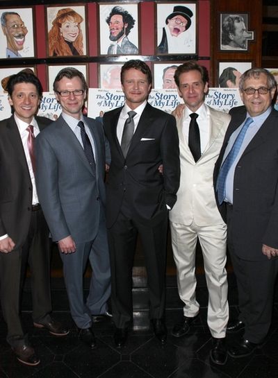 Neil Bartram, Brian Hill, Will Chase & Malcolm Gets and Richard Maltby, Jr.

 Photo