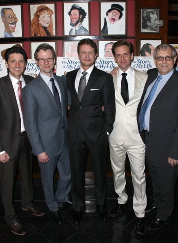 Neil Bartram, Brian Hill, Will Chase & Malcolm Gets and Richard Maltby, Jr.

 Photo
