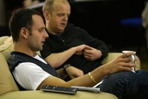 Andrew Lincoln and Toby Jones Photo