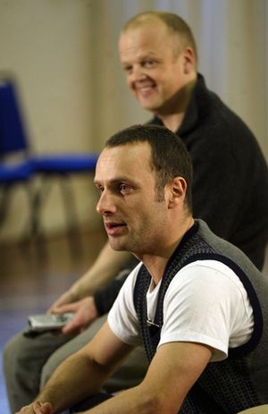 Andrew Lincoln and Toby Jones Photo