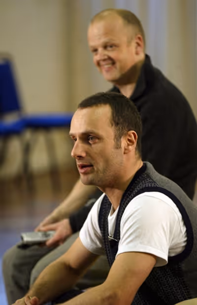 Andrew Lincoln and Toby Jones Photo