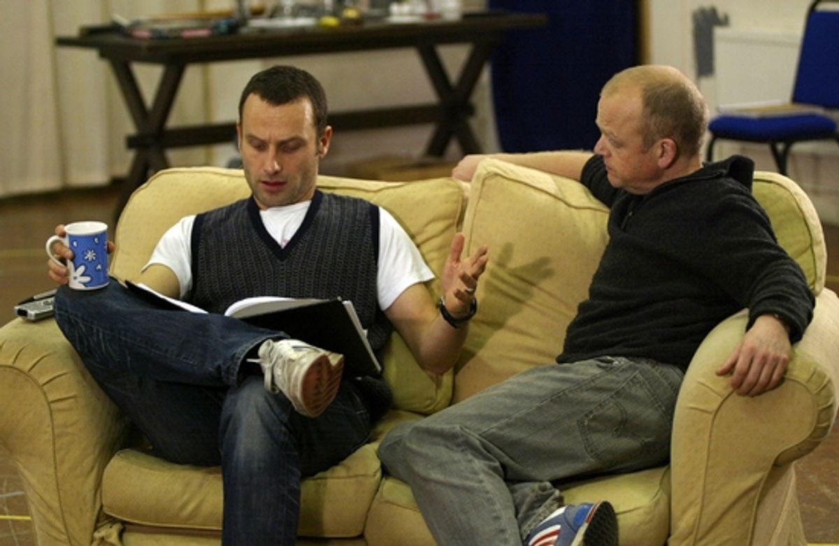 Andrew Lincoln and Toby Jones at 