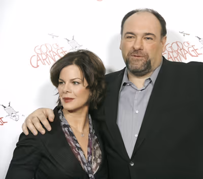 Marcia Gay Harden and James Gandolfini Photo