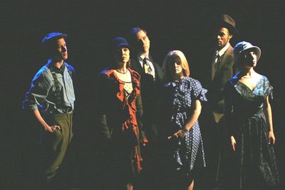 LtoR: Morgan West, Deborah Tranelli, Bill Daugherty, Jennafer Newberry,  Alexander El Photo