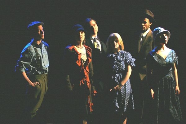 LtoR: Morgan West, Deborah Tranelli, Bill Daugherty, Jennafer Newberry,  Alexander El Photo