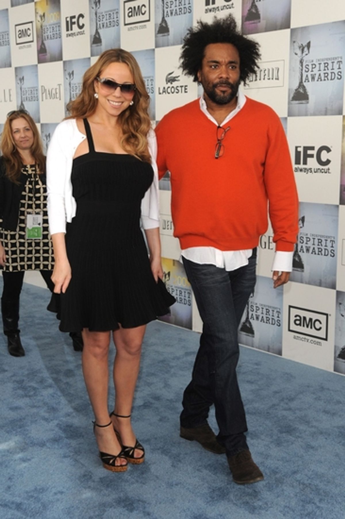 Mariah Carey and Lee Daniels at 