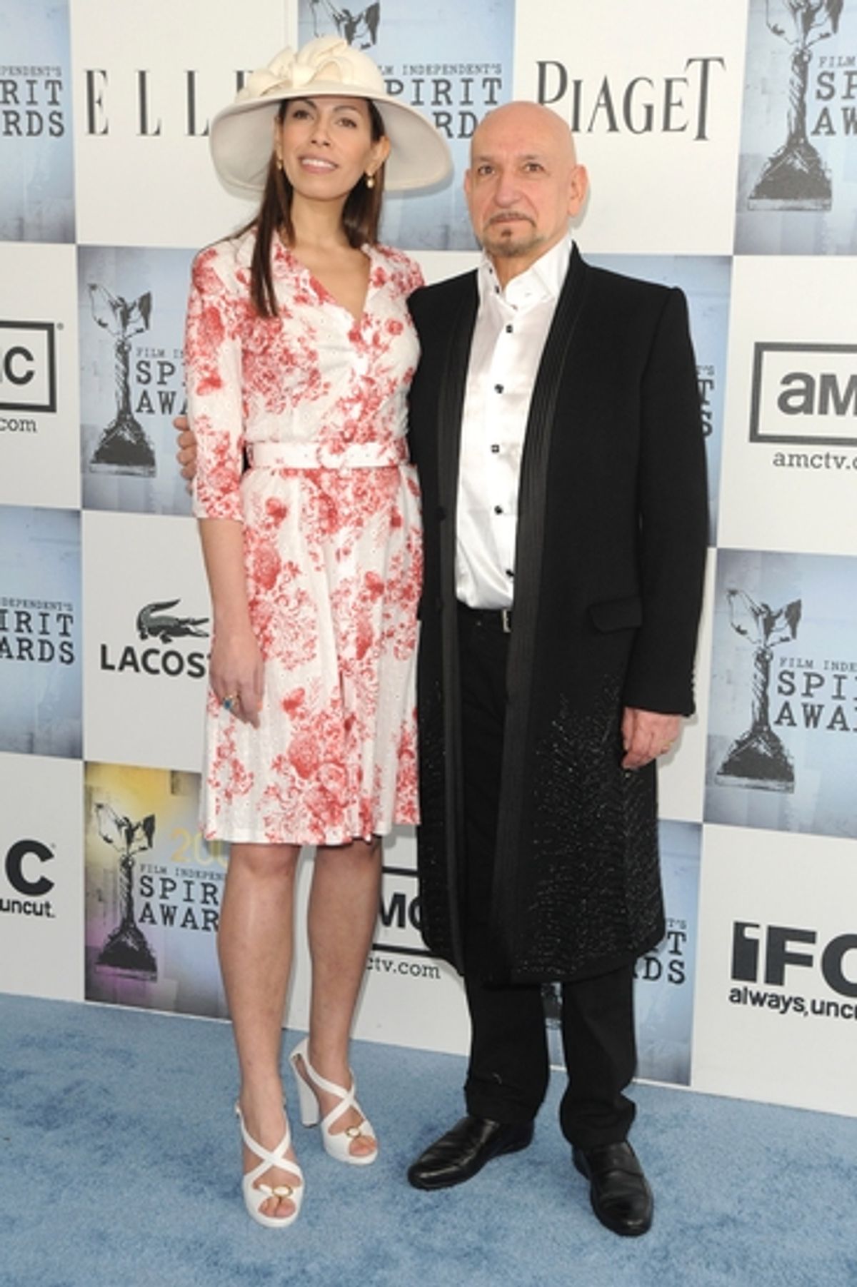 Ben Kingsley and guest at 