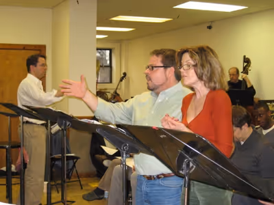 David Loud, Peter Buchi and Alison Fraser Photo