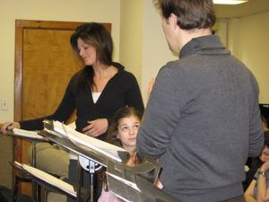 Kate Shindle, Maya Goldman and John Bolton Photo