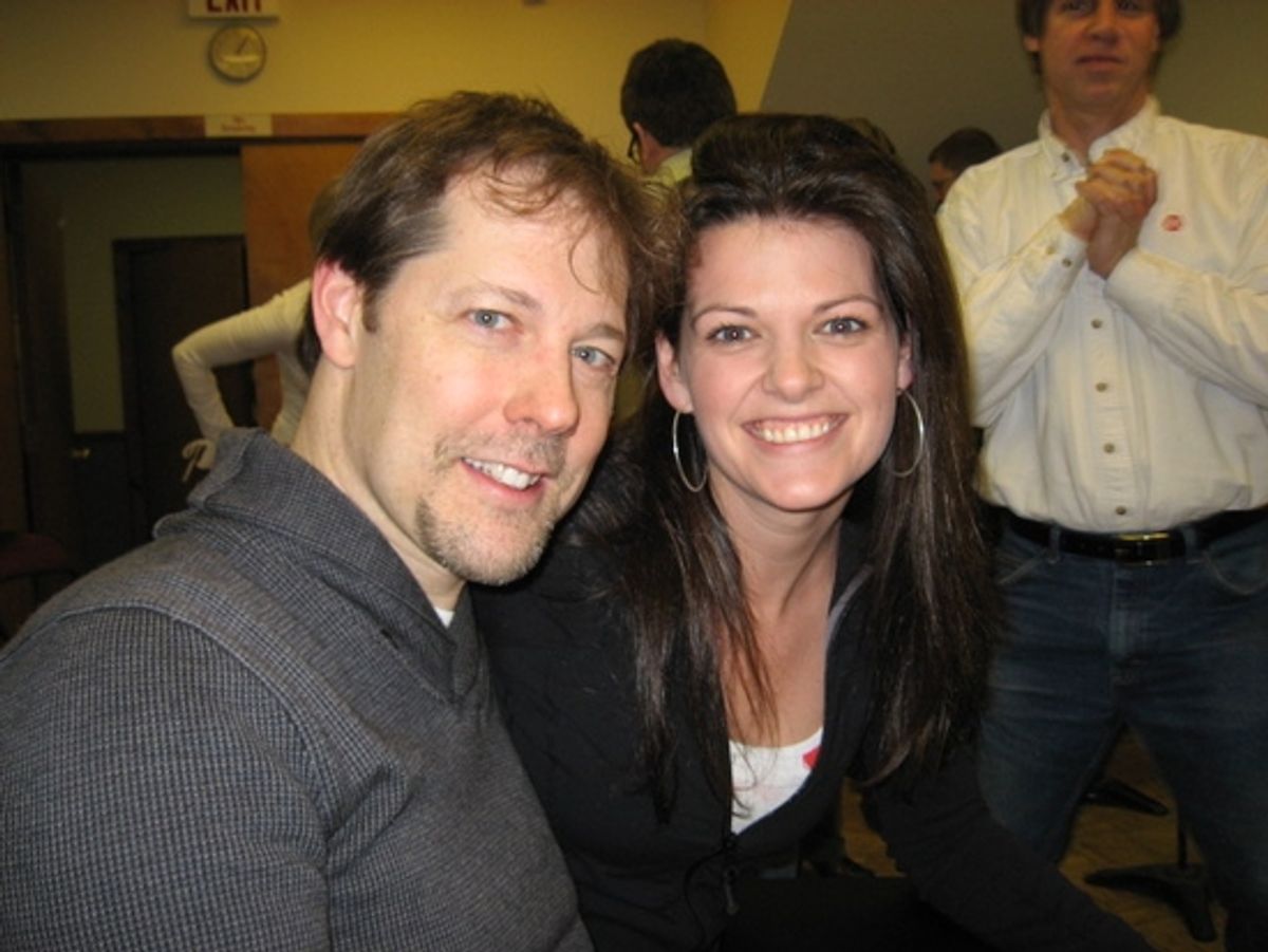 John Bolton and Kate Shindle at 