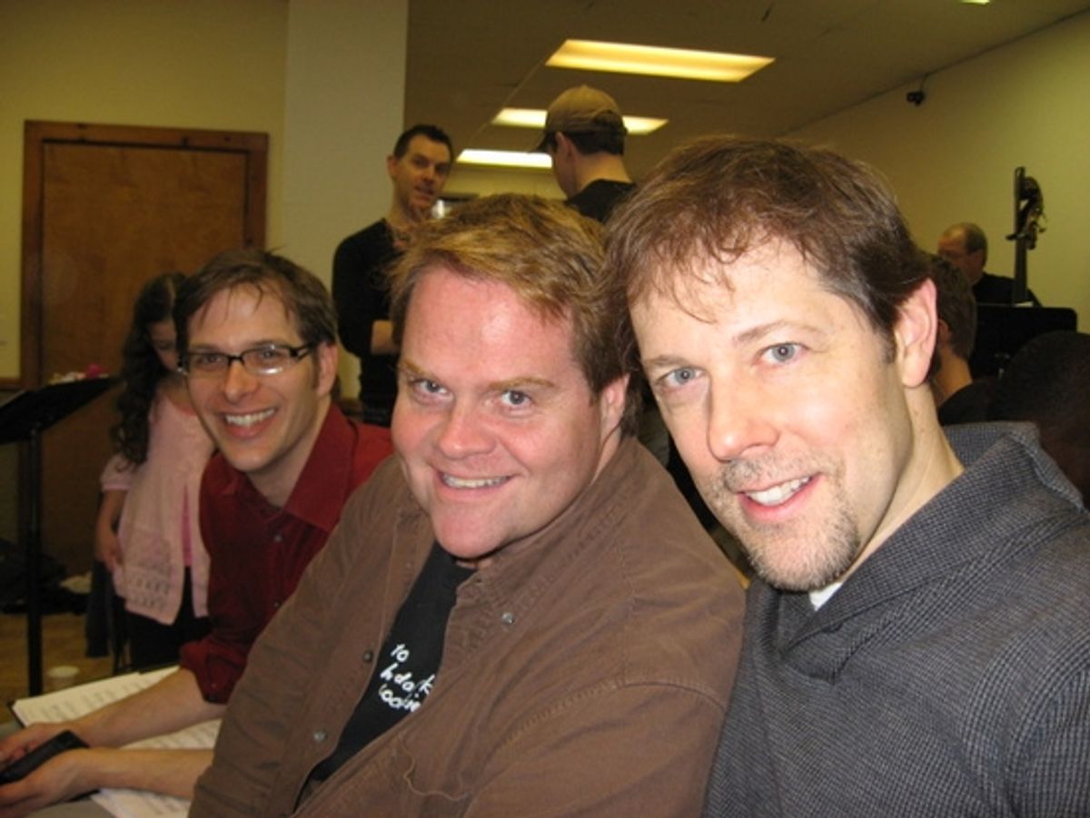 Jim Weitzer, John Treacy Egan and John Bolton at 