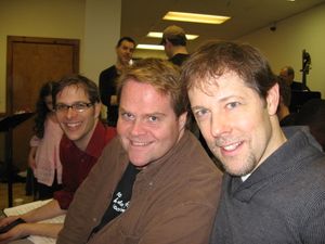 Jim Weitzer, John Treacy Egan and John Bolton Photo