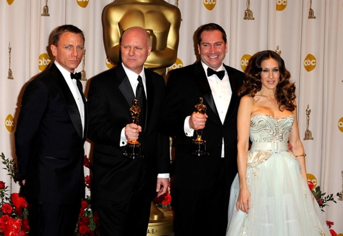 Daniel Craig, Donald Graham Burt, Victor J. Zolfo and Sarah Jessica Parker at 