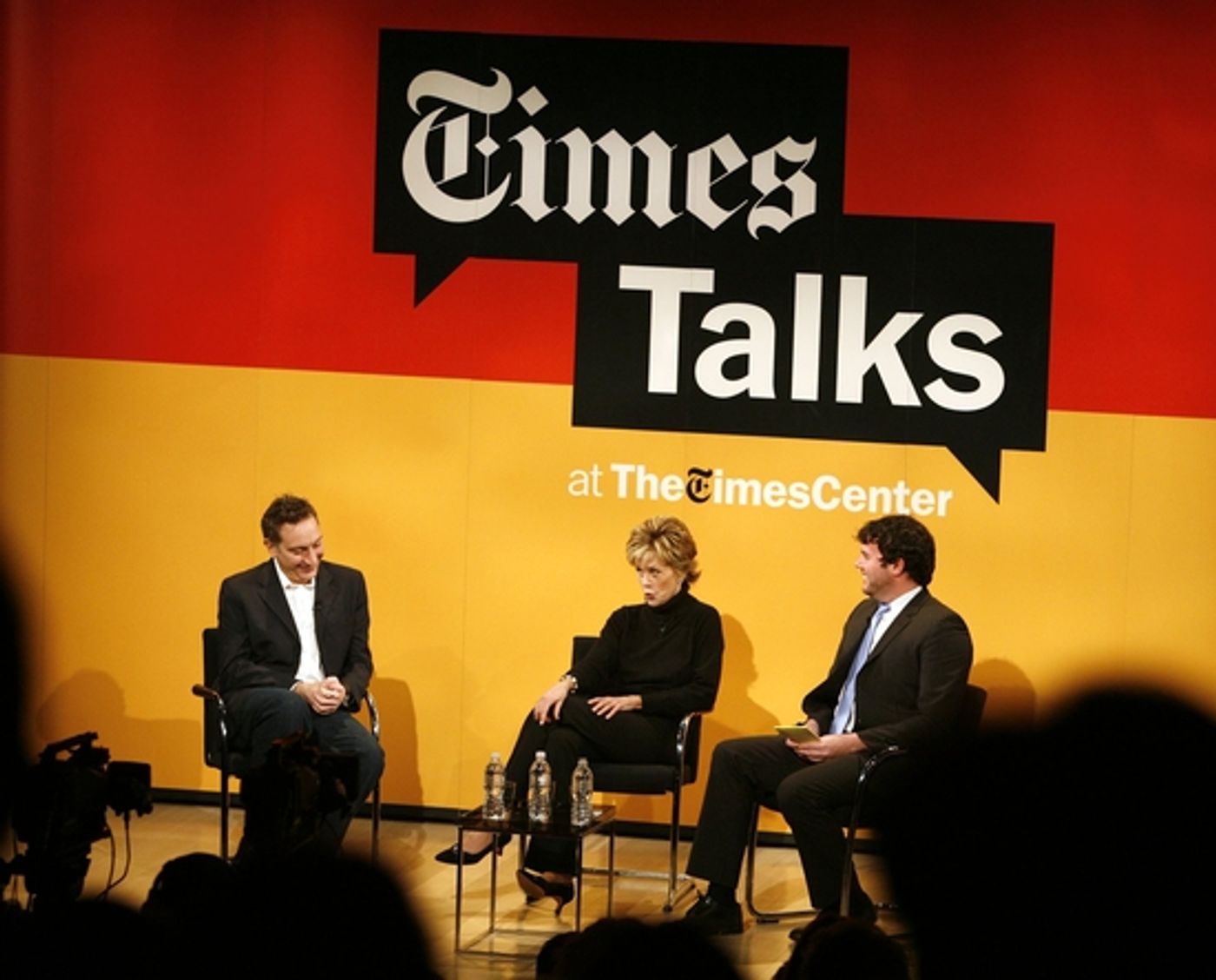 Photo Coverage: 33 VARIATIONS' Fonda & Kaufman Guest at NYT Times Talk  Image