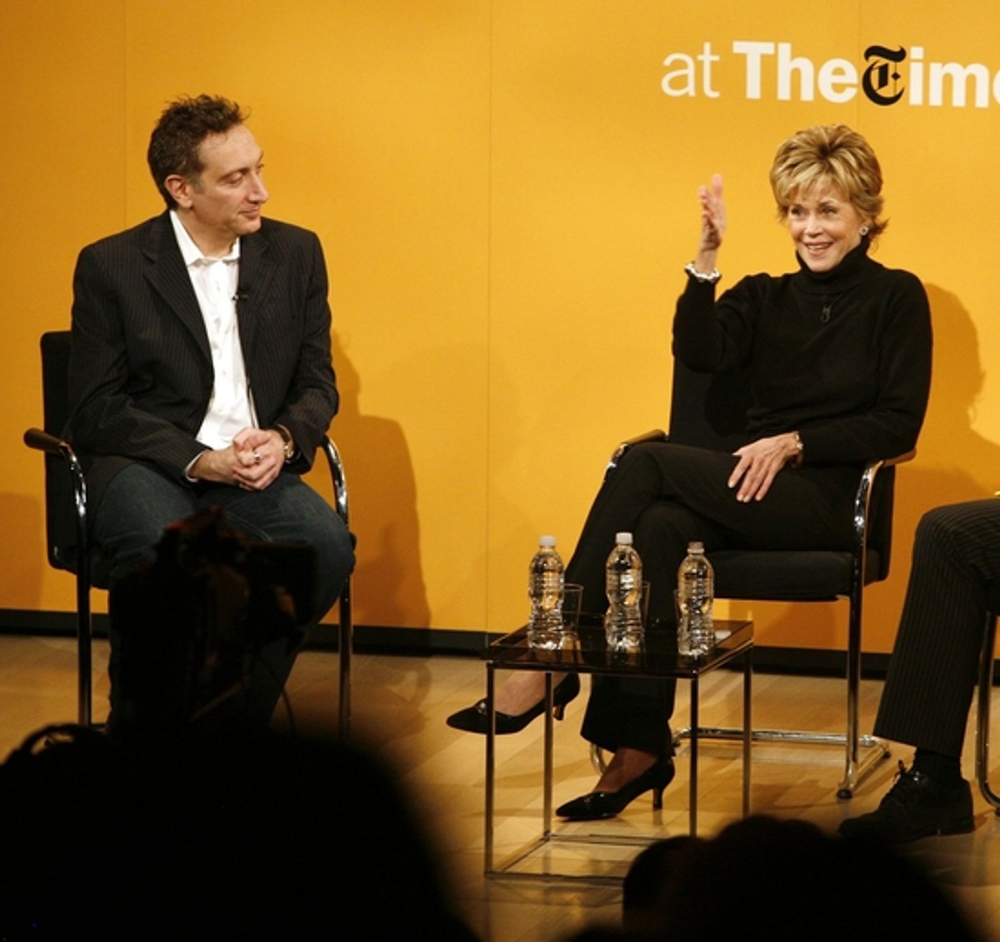 Photo Coverage: 33 VARIATIONS' Fonda & Kaufman Guest at NYT Times Talk  Image