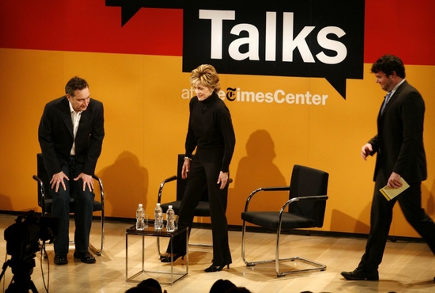 Photo Coverage: 33 VARIATIONS' Fonda & Kaufman Guest at NYT Times Talk  Image