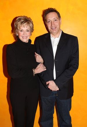 Jane Fonda and Moises Kaufman @ BroadwayWorld Jane Fonda and Moises Kaufman Photo