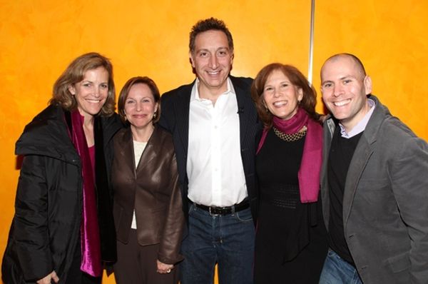 Barbara Whitman, Marianne Mills, Moises Kaufman, Ruth Hendel and Eric Schnall  Photo