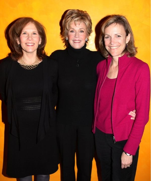 Ruth Hendel, Jane Fonda and Barbara Whitman Photo