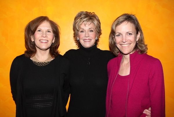 Ruth Hendel, Jane Fonda and Barbara Whitman Photo