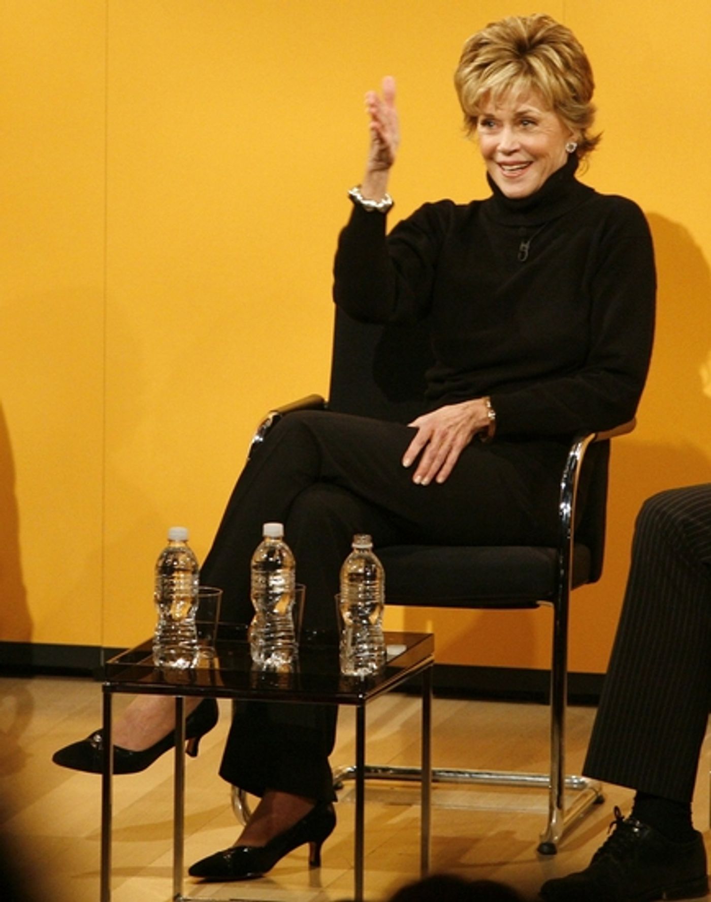 Photo Coverage: 33 VARIATIONS' Fonda & Kaufman Guest at NYT Times Talk  Image