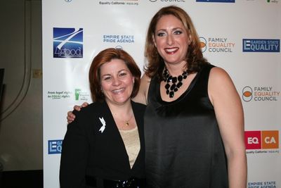 Christine C. Quinn and Judy Gold

 Photo