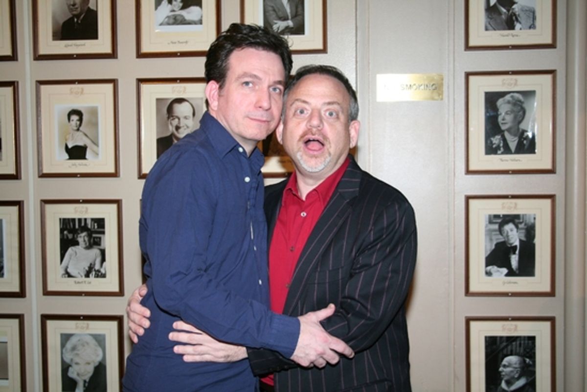 Eddie Varley and Marc Shaiman at 
