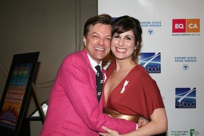 Jim Caruso and Stephanie J. Block Photo