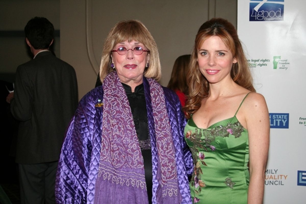 Phylis Newman and Kerry Butler at 