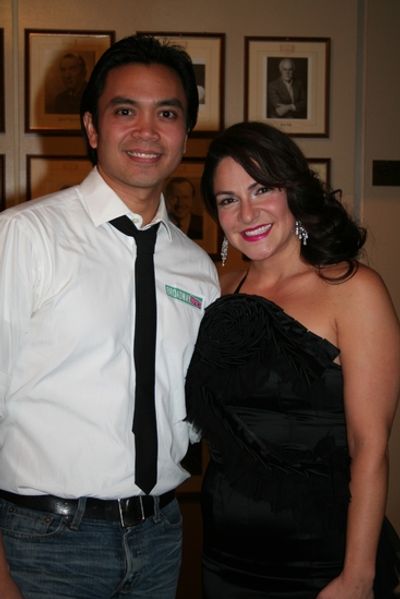 Jose Llana and Shoshana Bean

 Photo