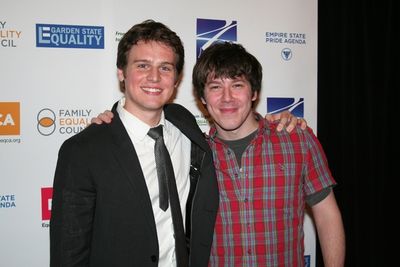 Jonathan Groff and John Gallagher Jr. Photo