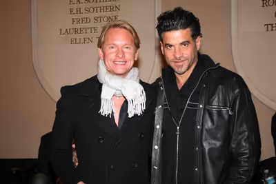 Carson Kressley and John Guerrera

 Photo