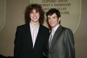 Daniel Seth and Michael Urie @ BroadwayWorld Daniel Seth and Michael Urie Photo
