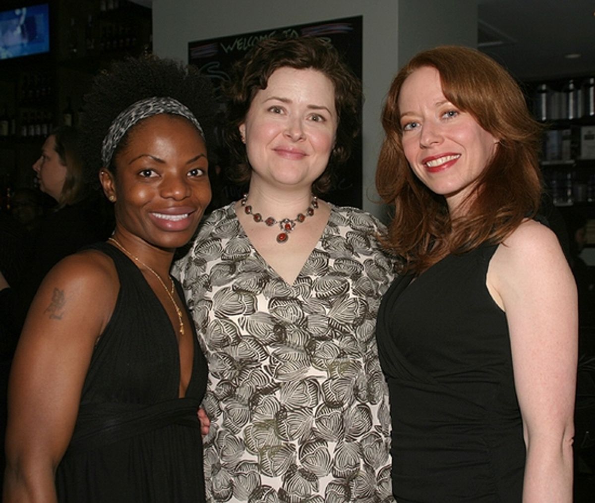 Marsha Stephanie Blake, Alison Weller, and Emily Ackerman at 