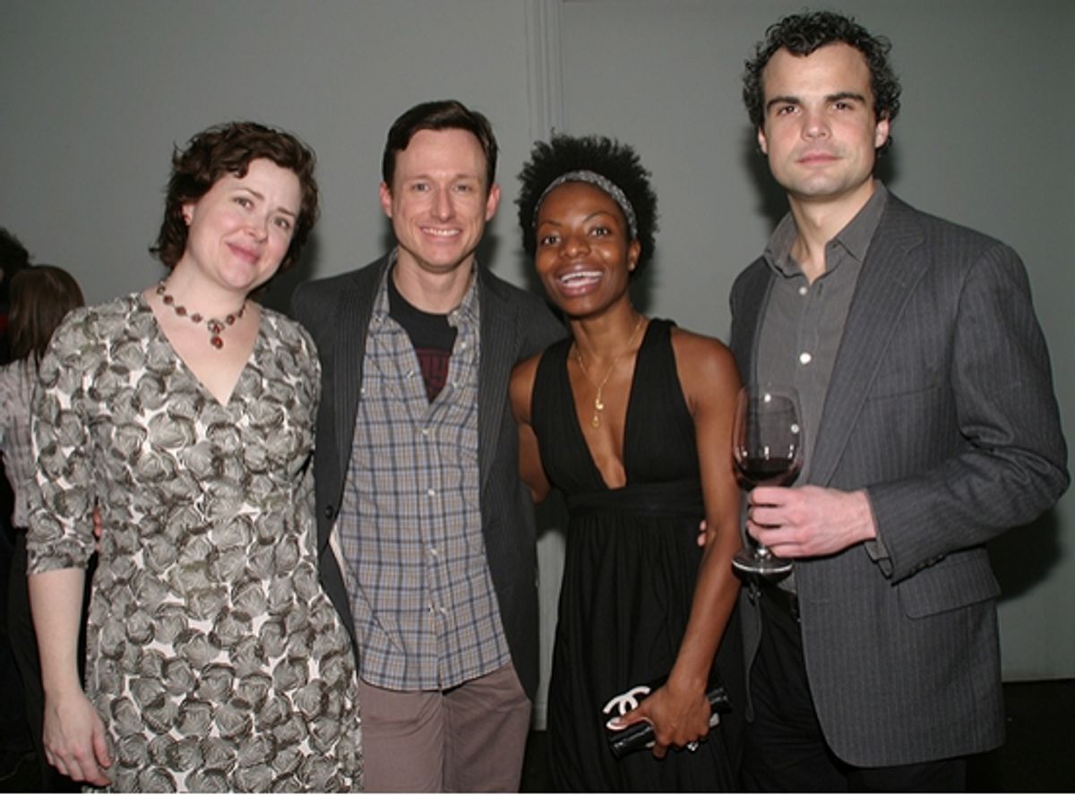 Alison Weller, Brad Heberlee, Marsha Stephanie Blake and Stephen Plunkett at 