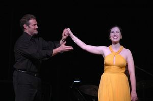 Marc Kudisch and Sarah Jane McMahon Photo