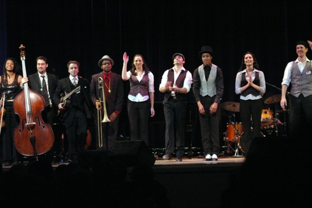 Mazz Swift, Nathan Peck, Howard Fishman, Andrae Murchison, Erin Denman, Kevin Worley, Kendrick Jones, Melinda Sullivan, Jeffry Denman at 