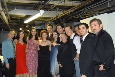 The Entire Cast with Scott Siegel Photo