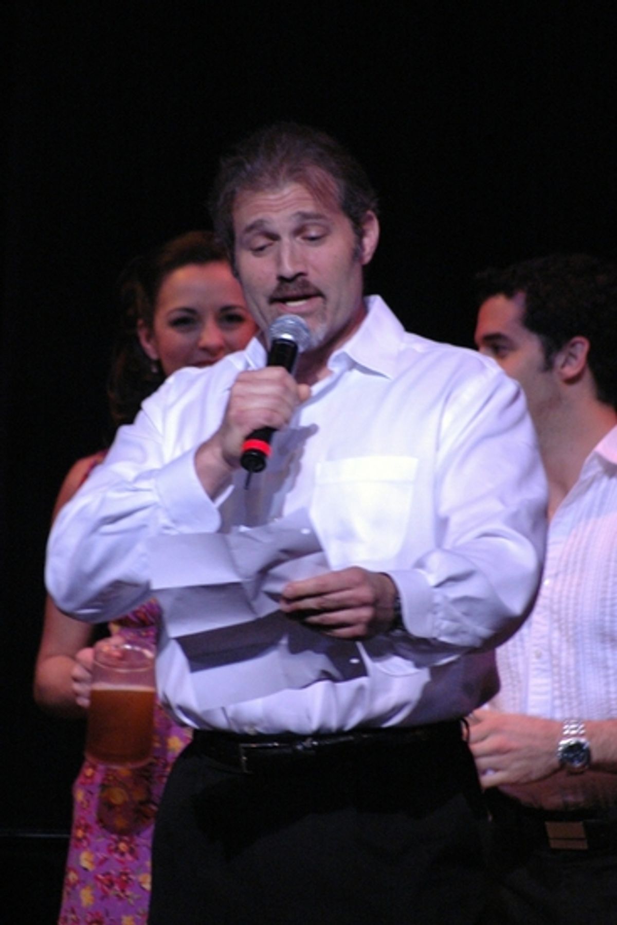 Marc Kudisch introducing our host for the evening at 