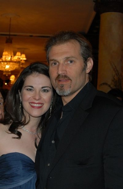Sarah Jane McMahon and Marc Kudisch Photo