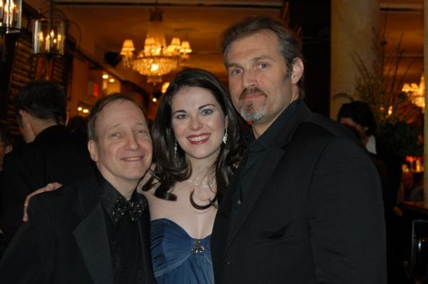Scott Siegel, Sarah Jane McMahon, and Marc Kudisch Photo
