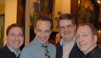  Stuart E. Bloom, Jason Graae, Robert L. Aaron, and Scott Siegel Photo