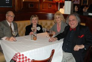 Lillian Wolfe, and William Wolf (President of Drama Desk),  Photo