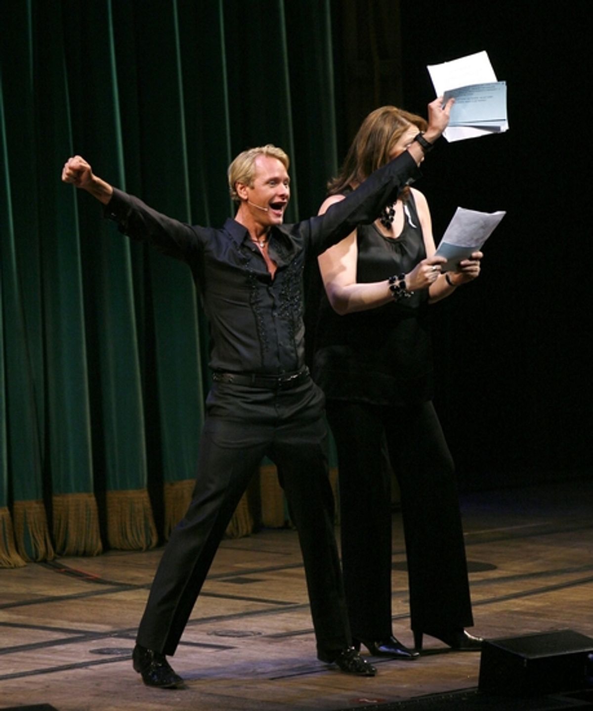 Carson Kressley and Judy Gold

 at 
